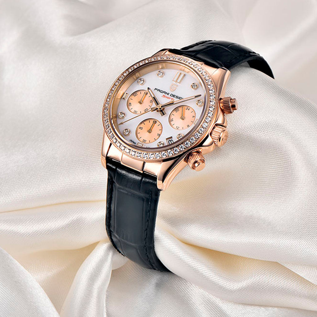 Relógio Feminino  Eisberg Gold Black