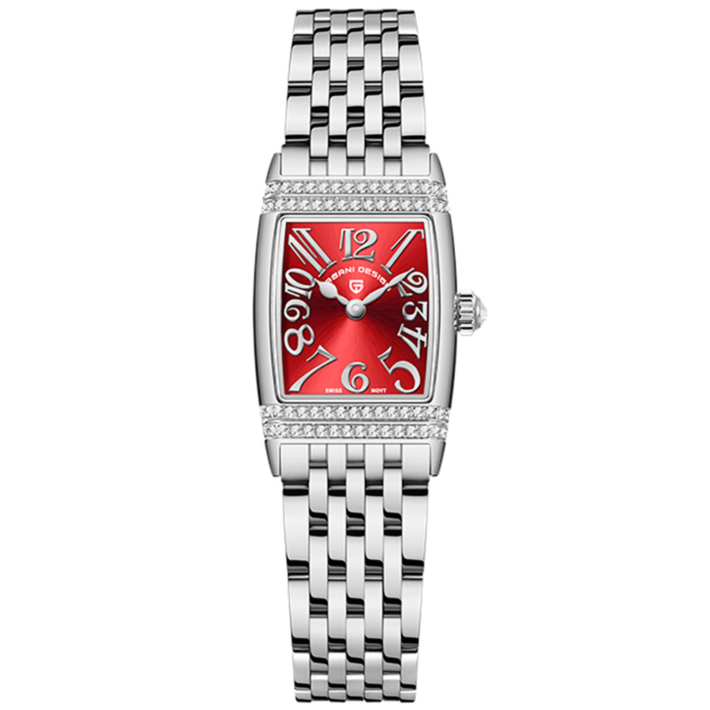 Relógio Feminino Pagani Design Celestia Forte Red